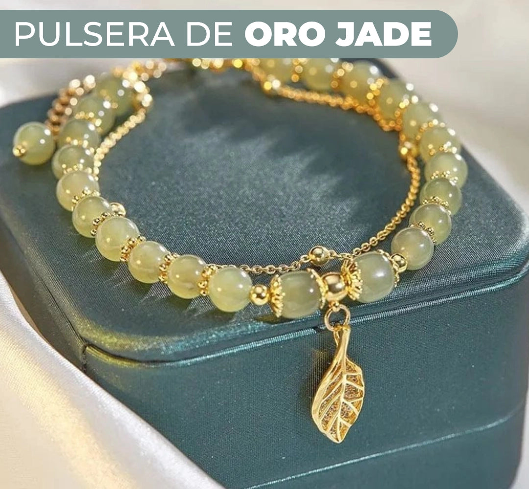 Pulsera de Oro Jade